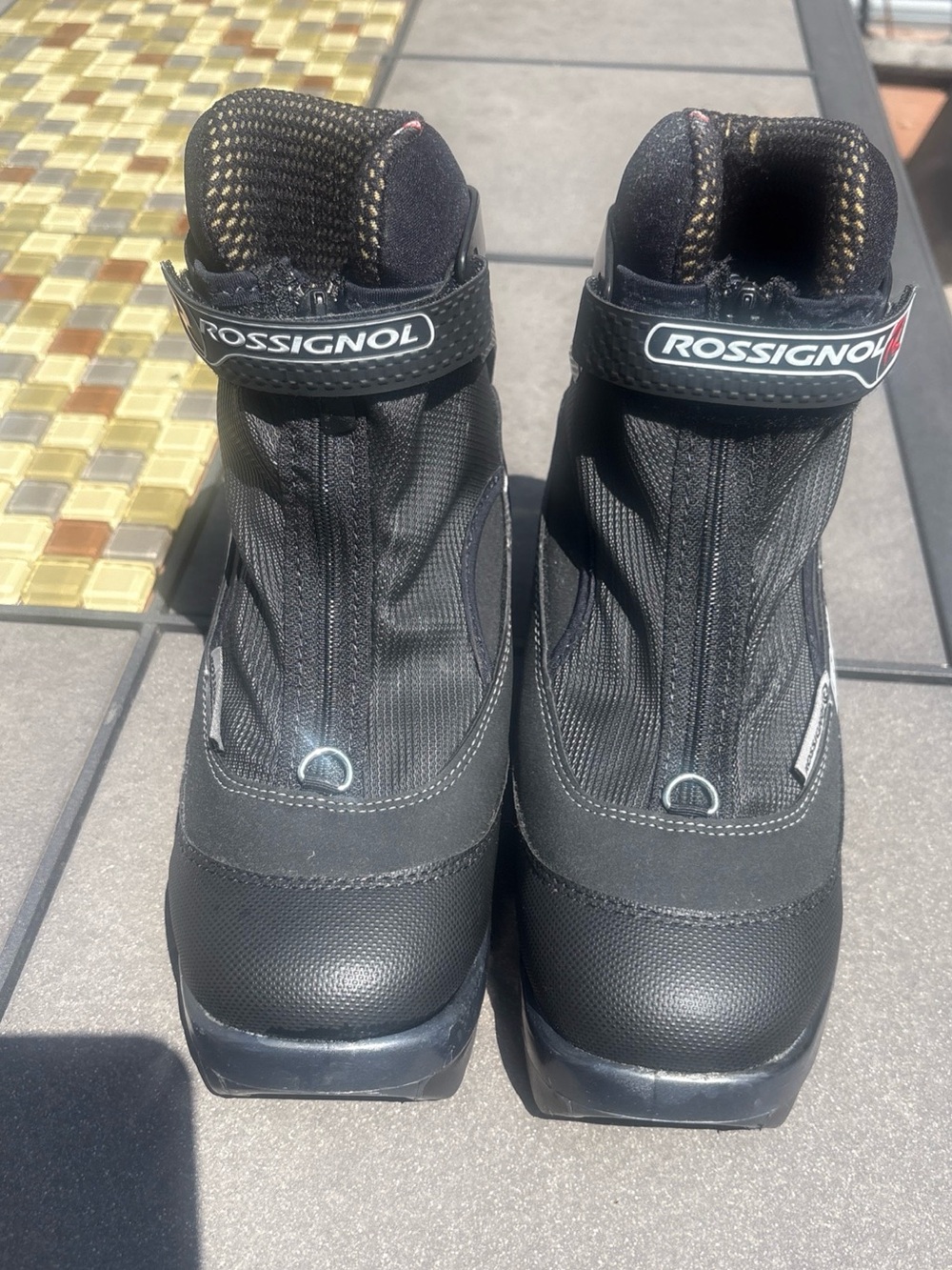 Rossignol Black Ski Boots with Velcro Strap Women Eur 38 / US 7